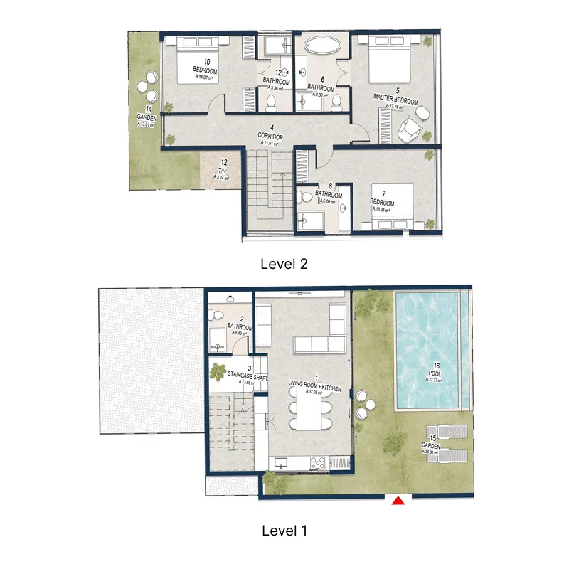 3BR Layout
