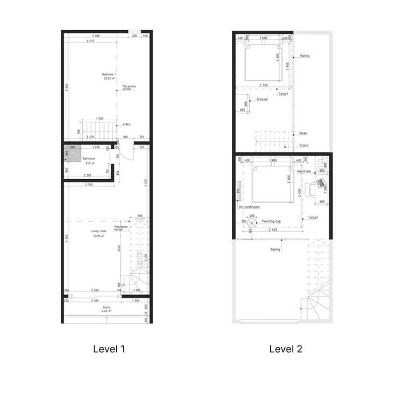 2BR Layout
