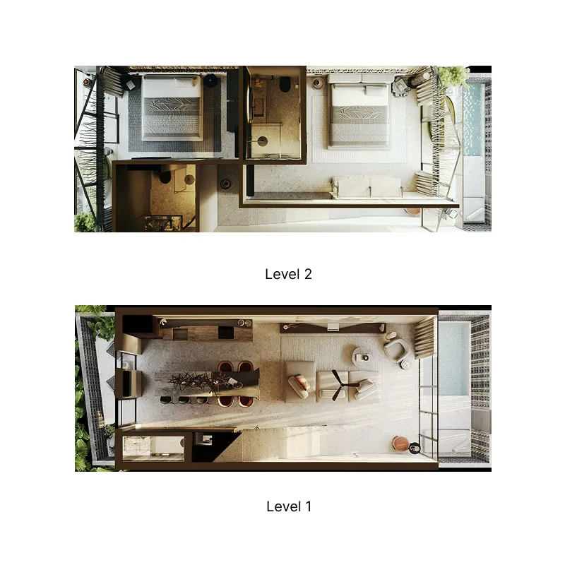 2BR Layout
