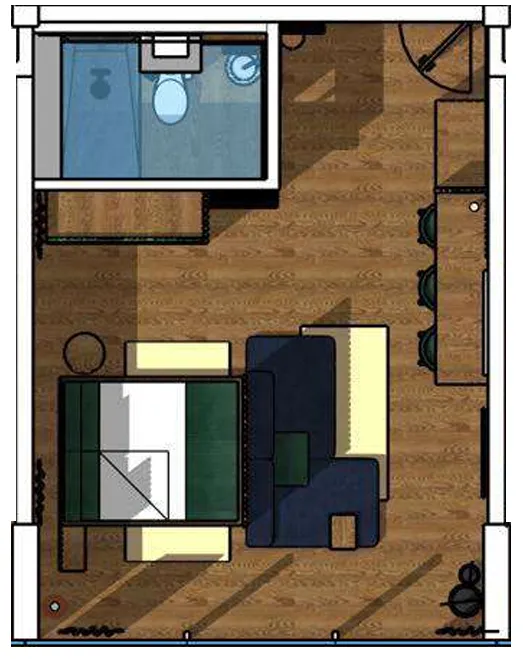 0BR Layout