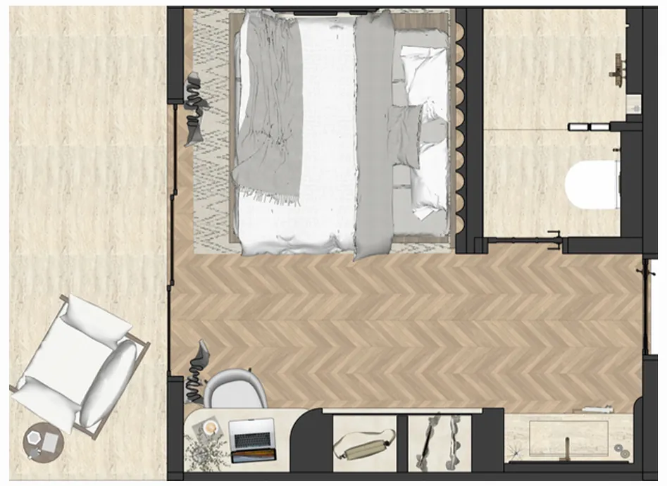 0BR Layout