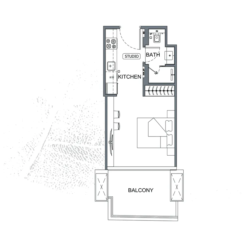 0BR Layout