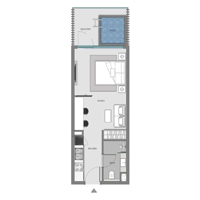 Studio floor plan