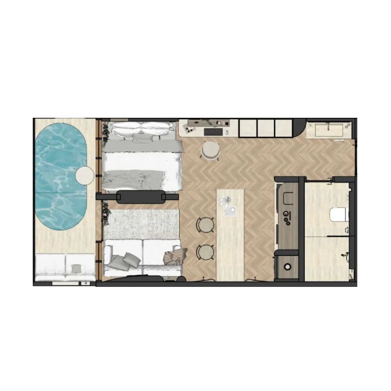 1BR Layout