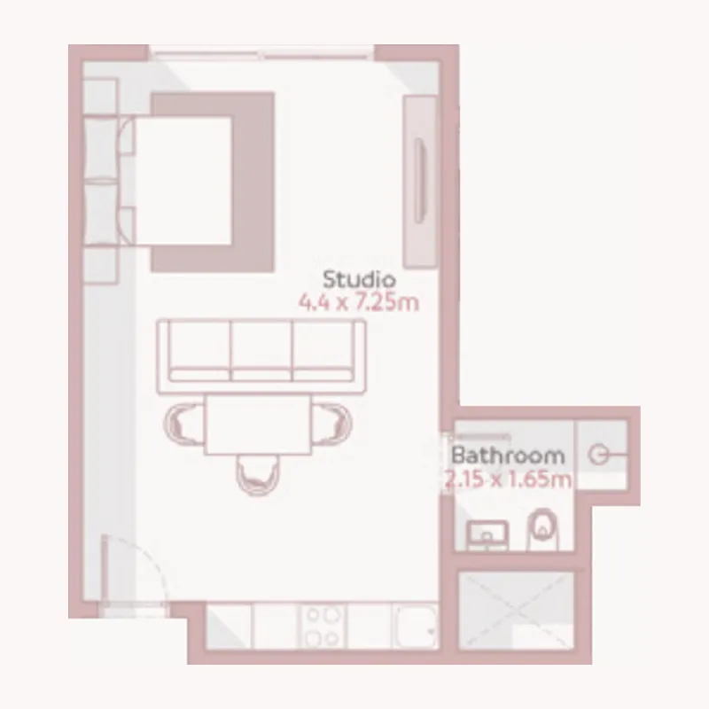 0BR Layout