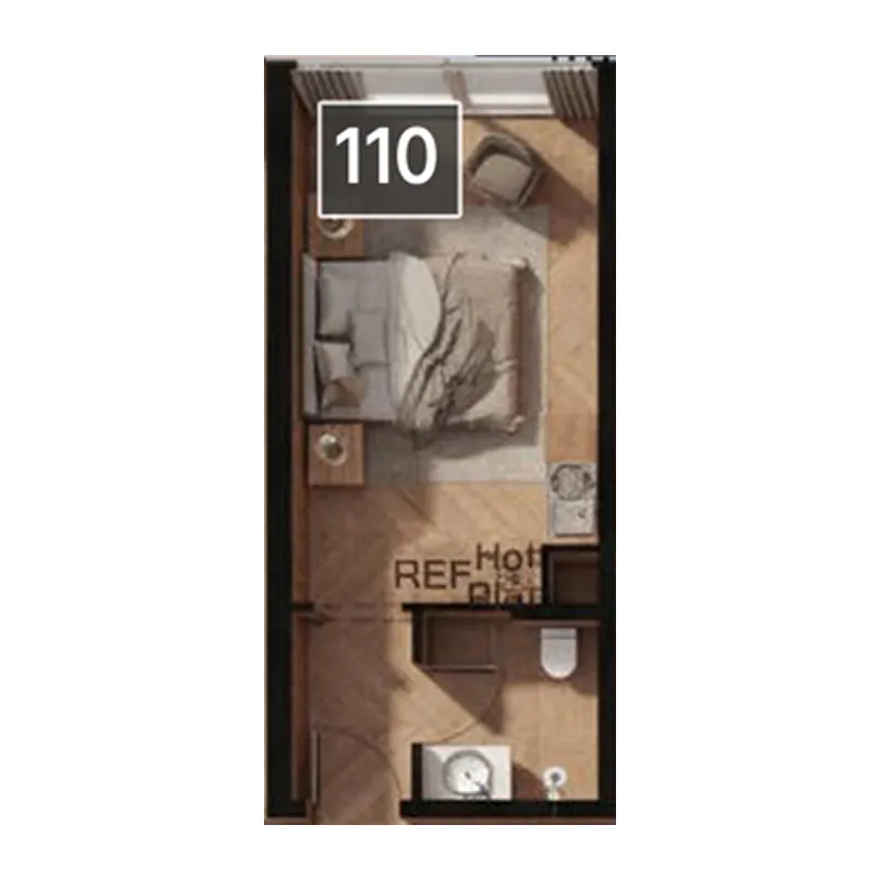 Studio floor plan