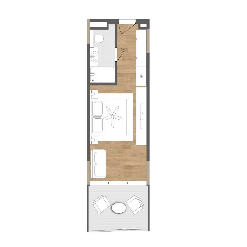 1BR Layout