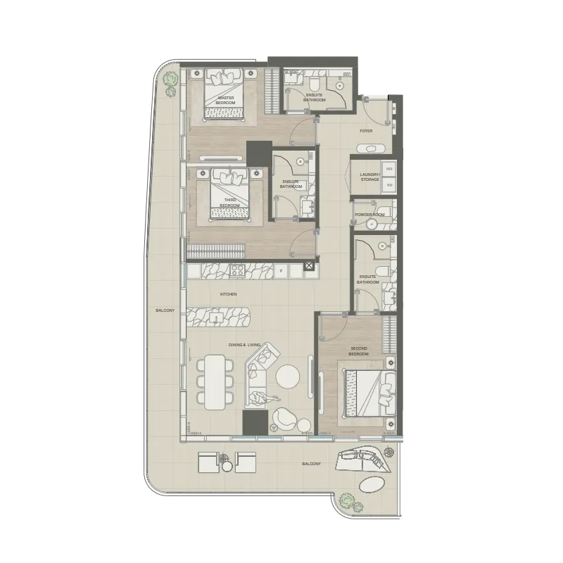 Studio floor plan