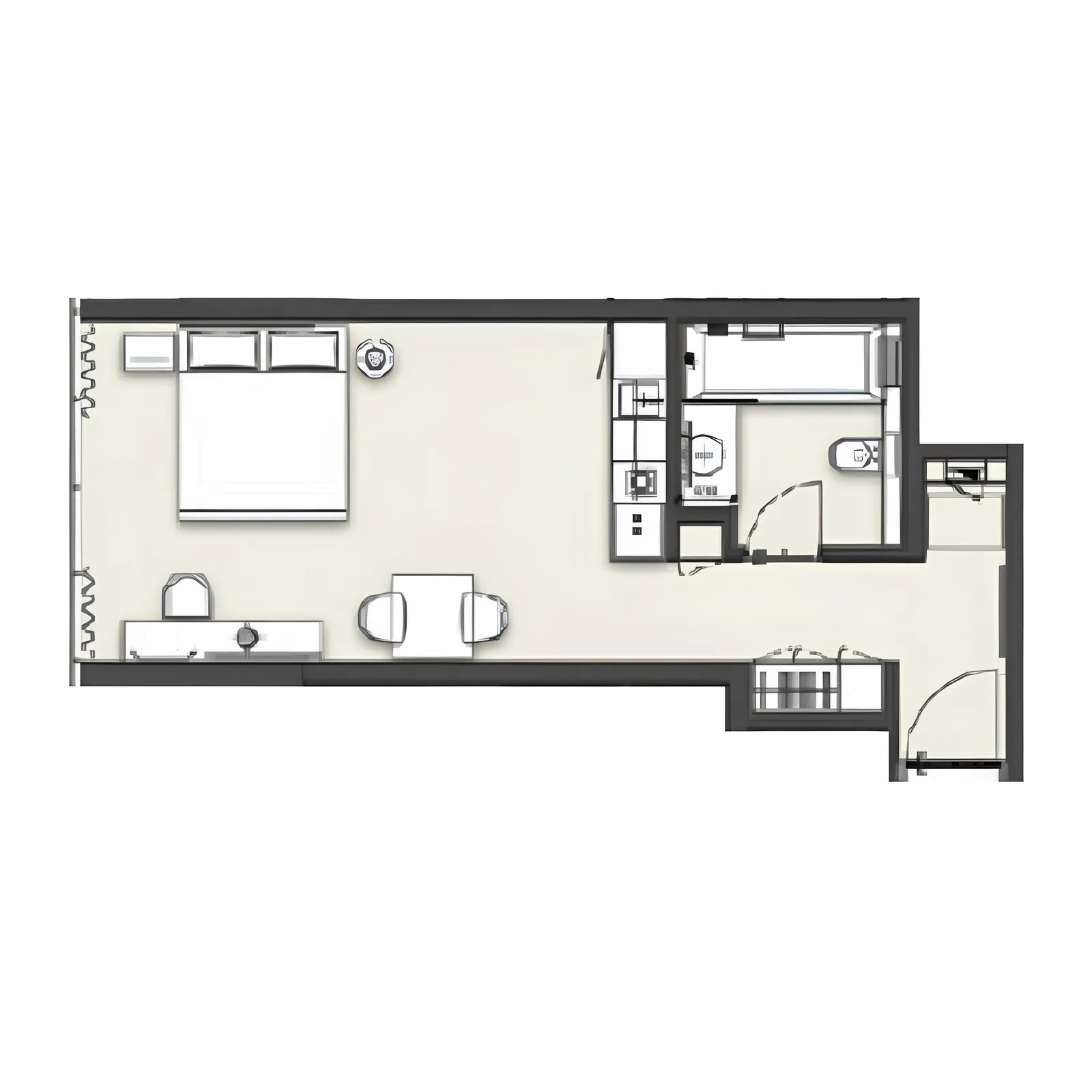 Studio floor plan