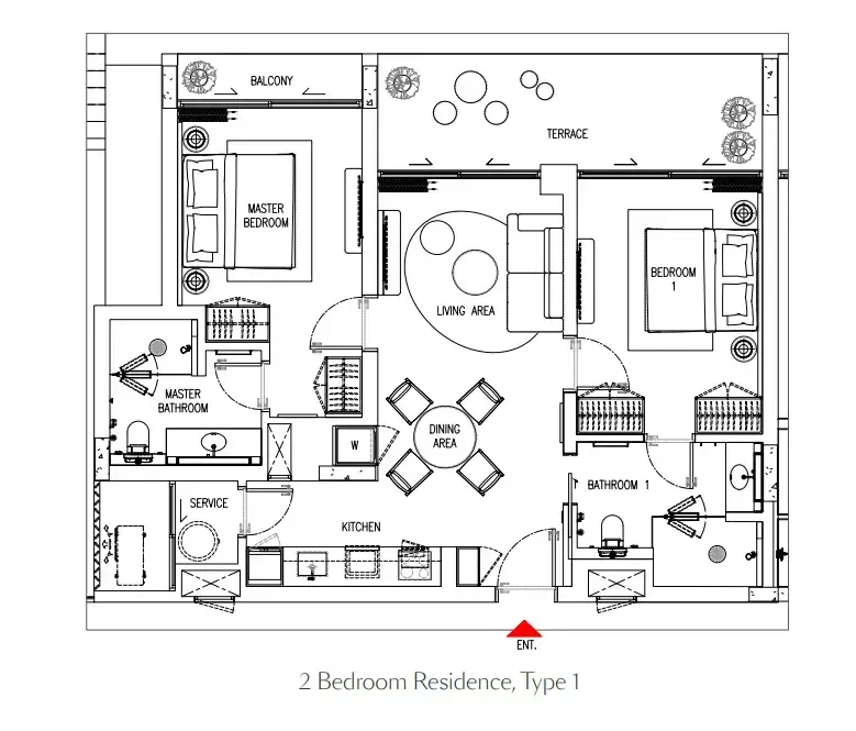 2BR Layout