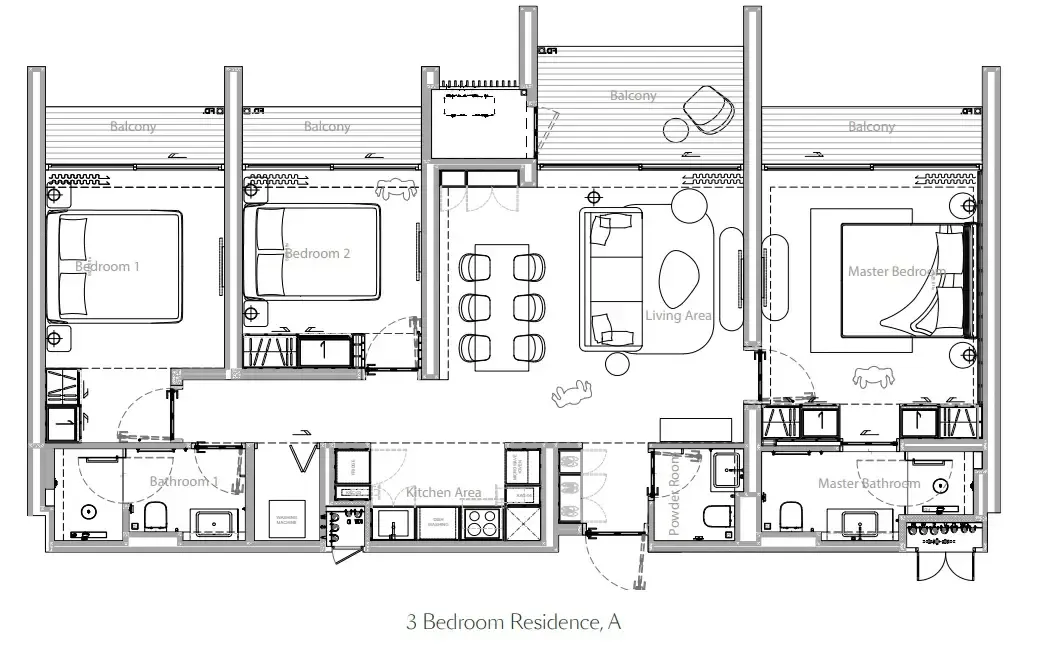 3BR Layout