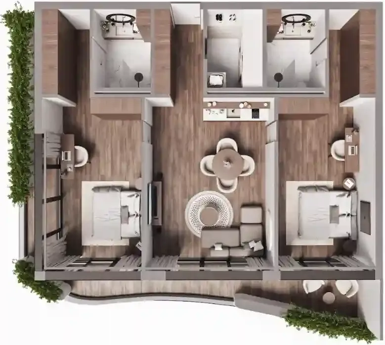 2BR Layout