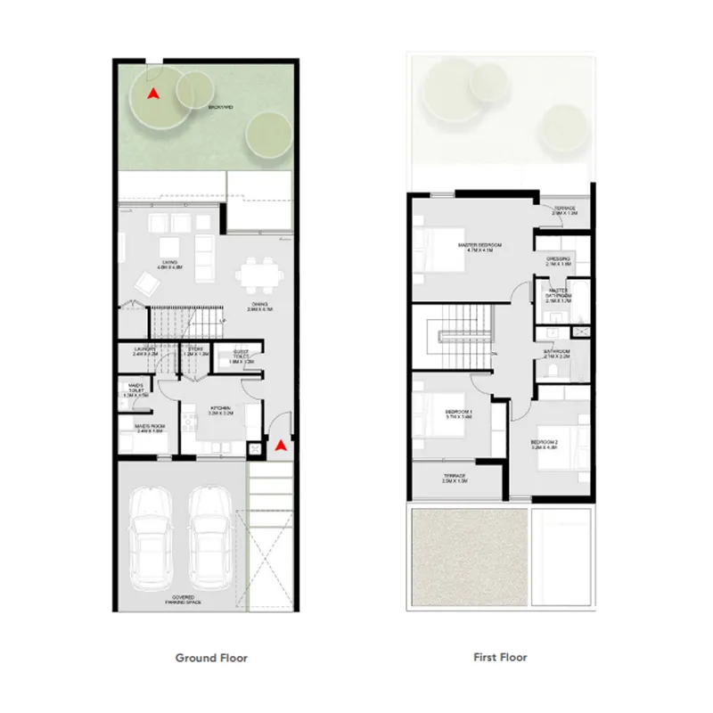 3-bedroom home floor plan