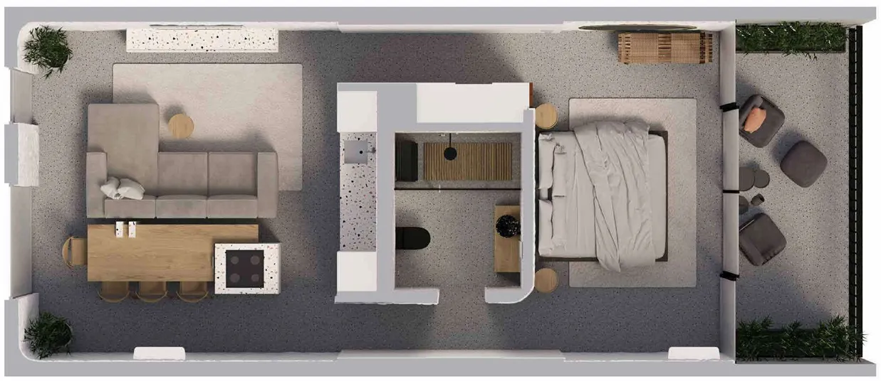 1BR Layout