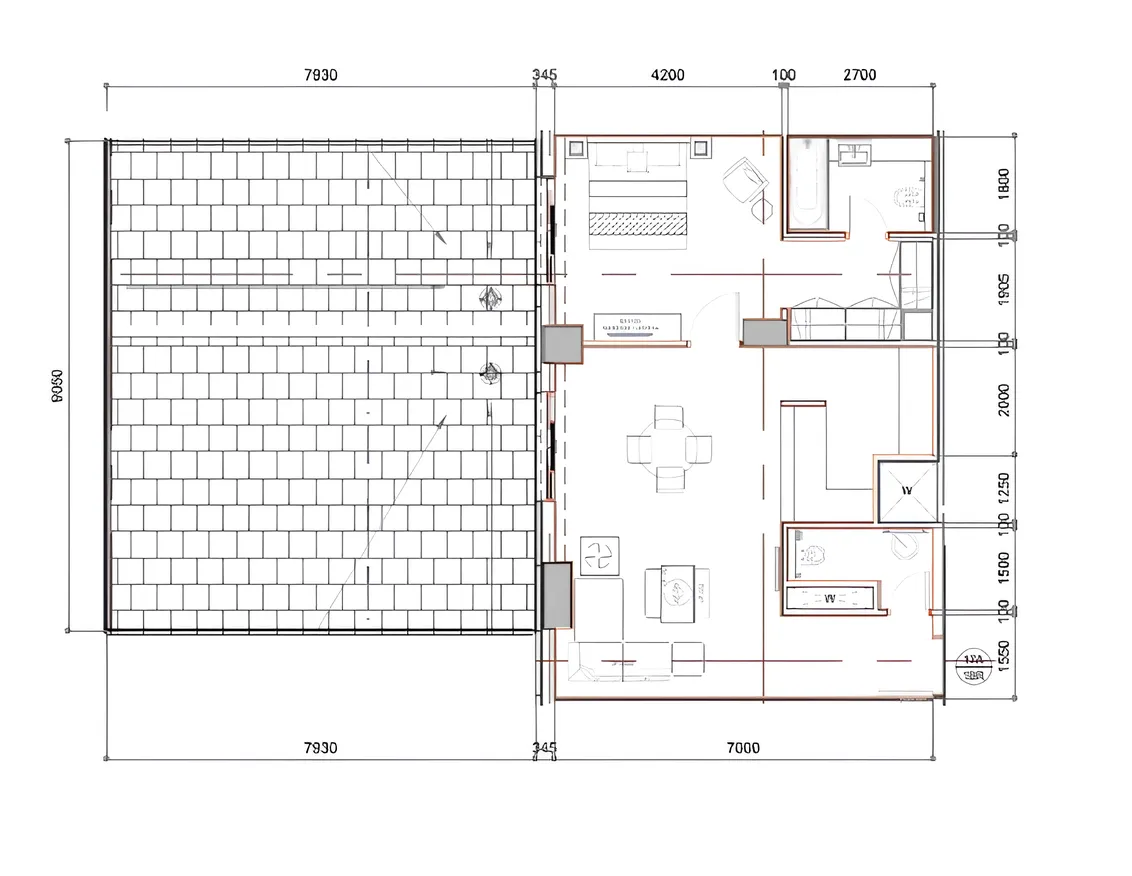 1 bed