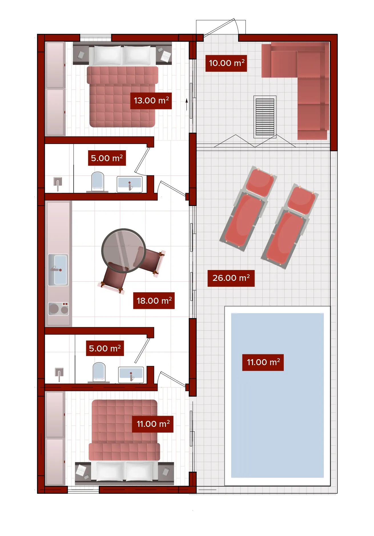 2BR Layout