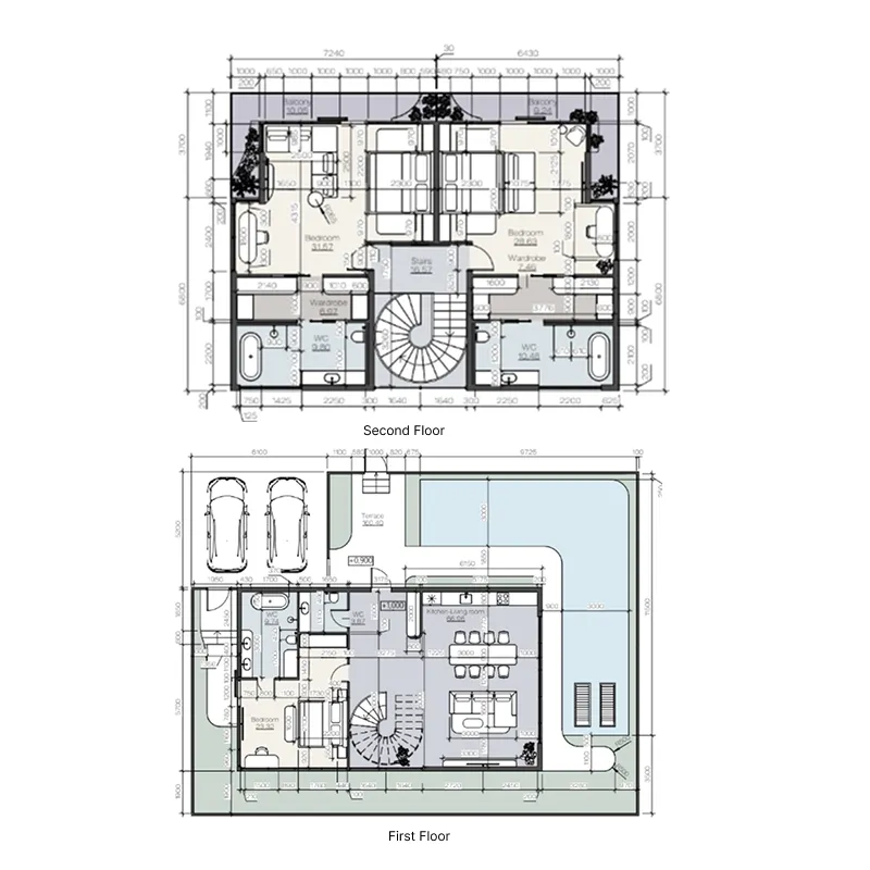 3BR Layout