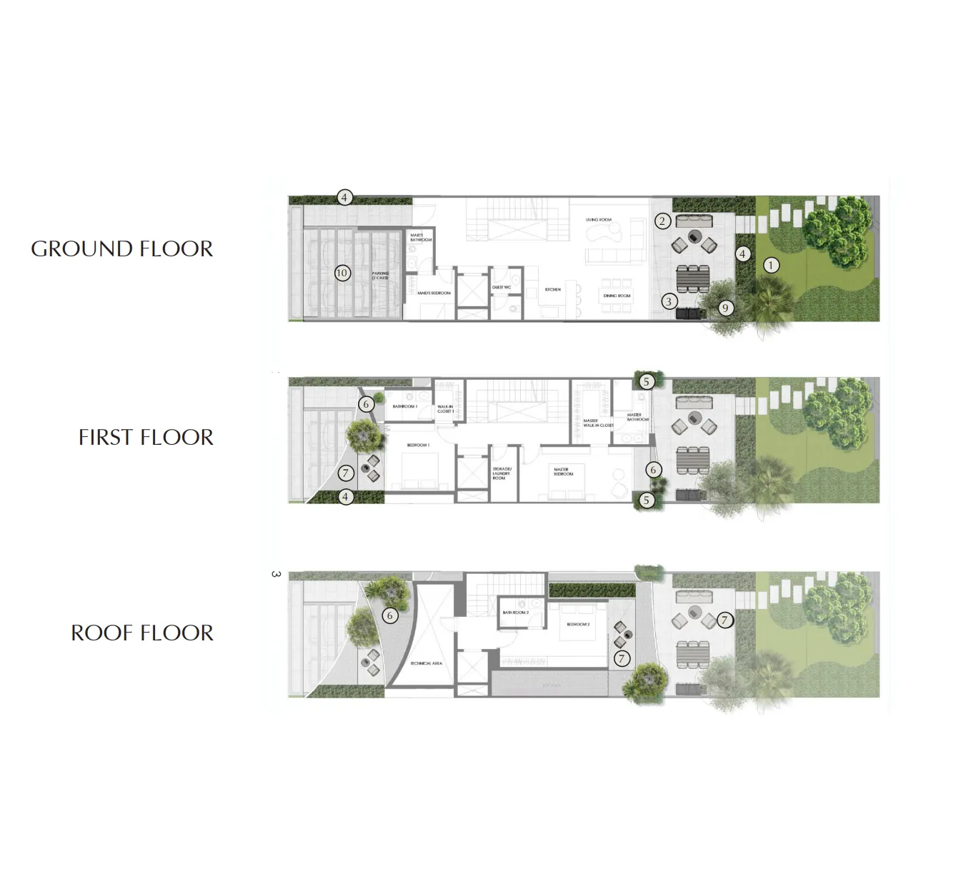 Zaya Developer Lunaya floor plan