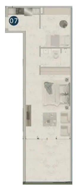 London Gate Franck Muller Vanguard Studio floor plan