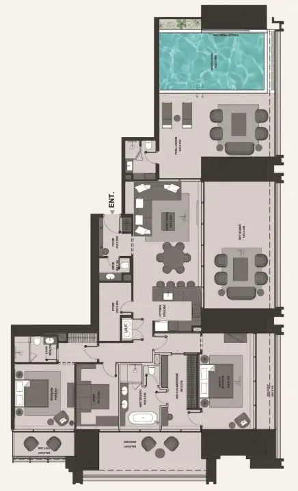 2 bed