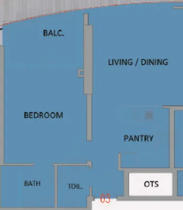 1 bed