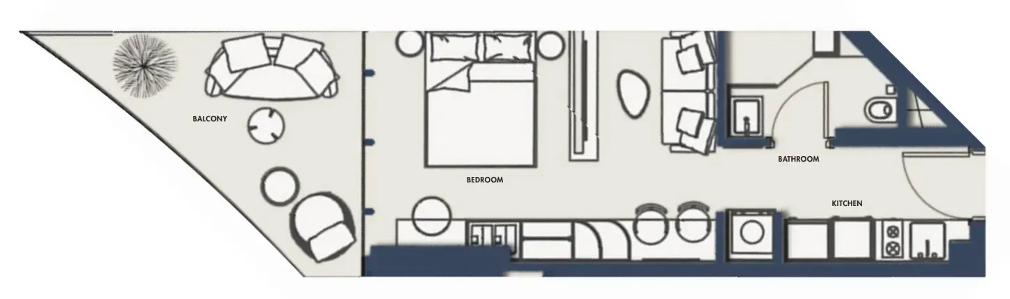Studio floor plan