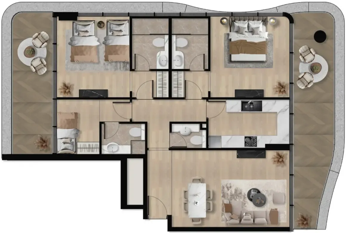 BNW Developments Orvessa Residences floor plan