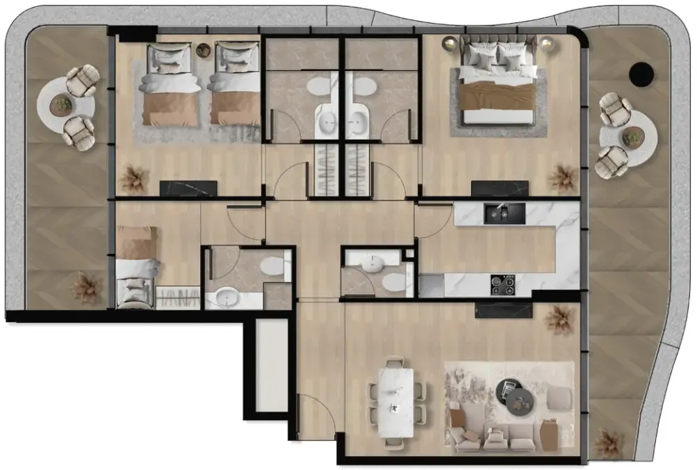 BNW Developments Orvessa Residences floor plan