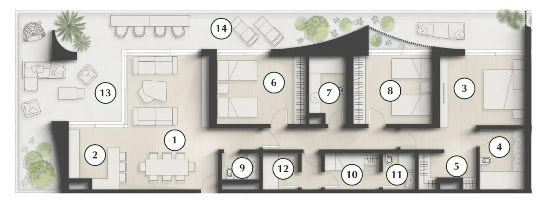 3BR Layout