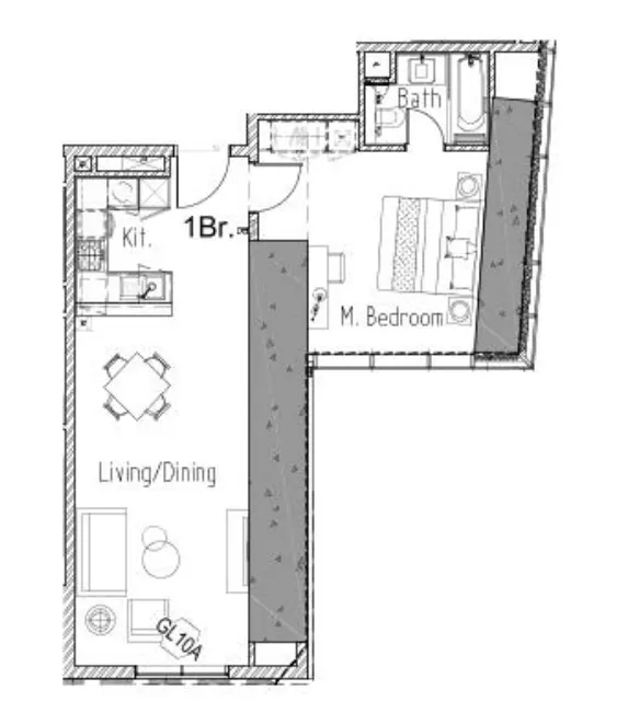 1BR Layout