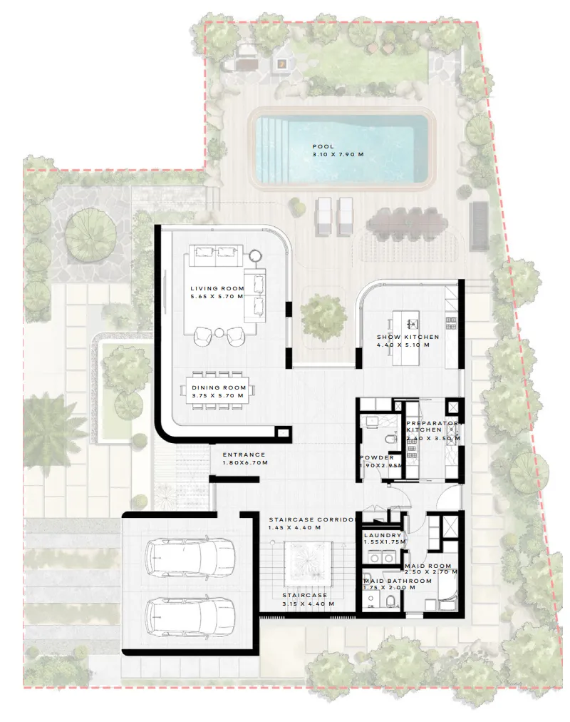 4 bed