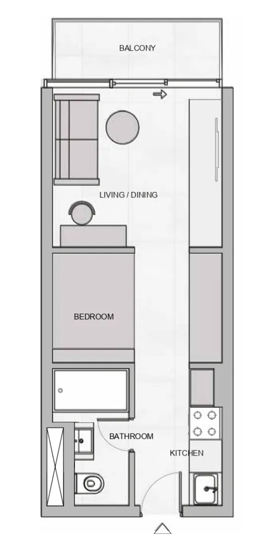 Studio floor plan
