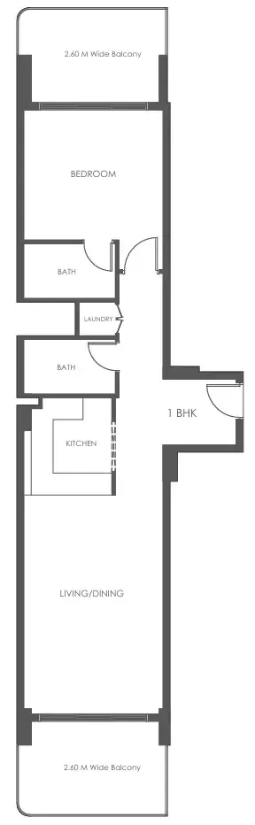 Dugasta Al Haseen Residences 5 floor plan