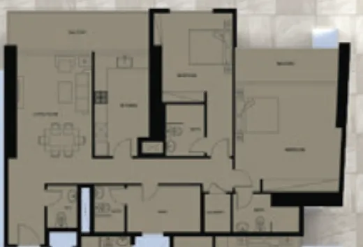 2BR Layout