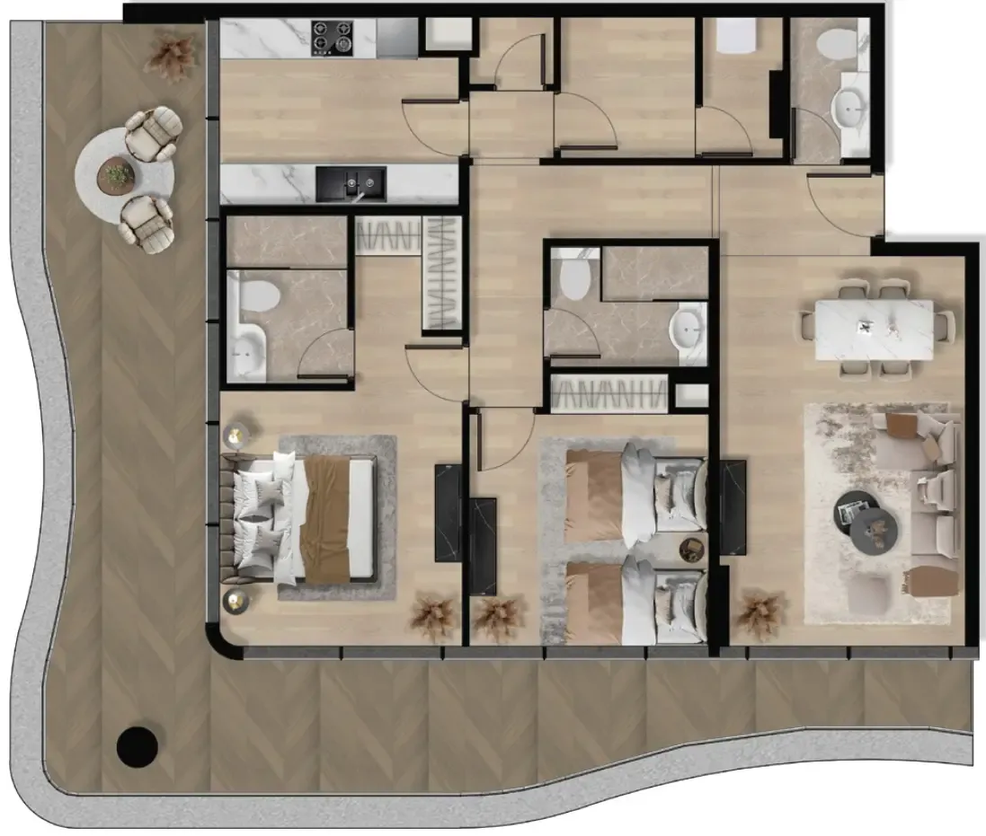 BNW Developments Orvessa Residences floor plan