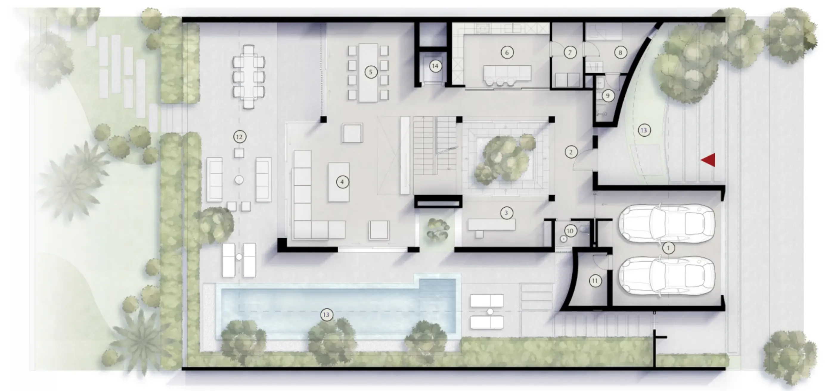 Zaya Developer Lunaya floor plan