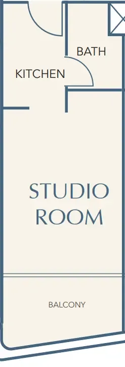 Studio floor plan