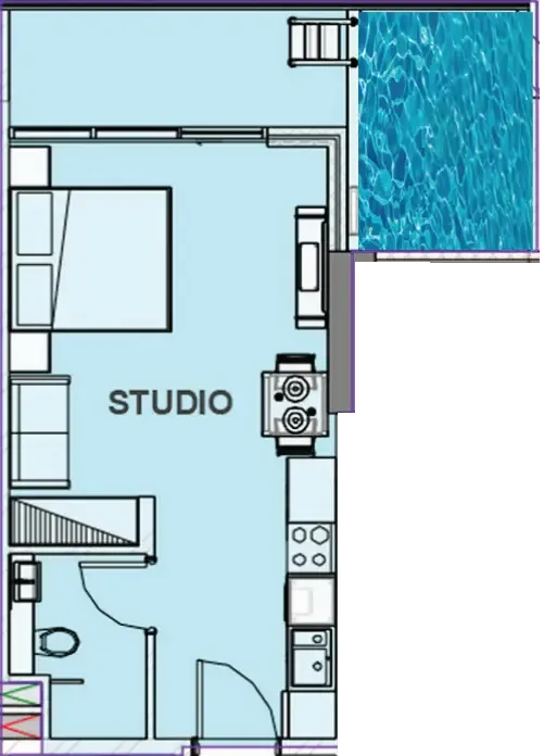 Studio floor plan