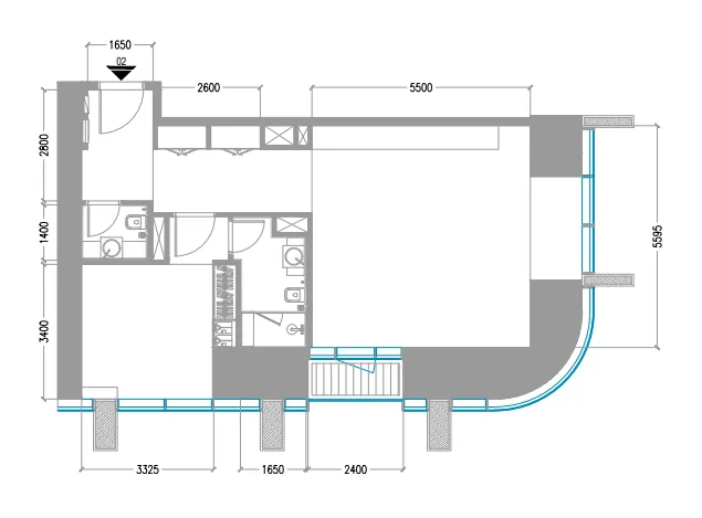 1 bed