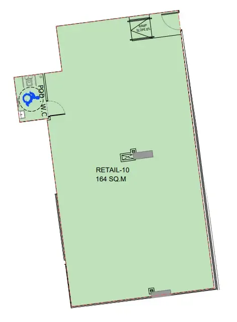 One by Binghatti — 3 Bedrooms floor plan