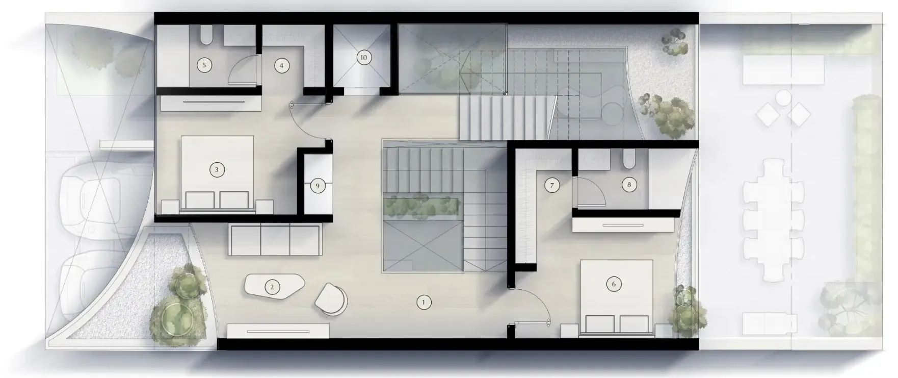 Zaya Developer Lunaya floor plan