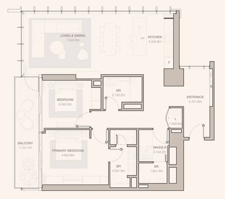 2BR Layout