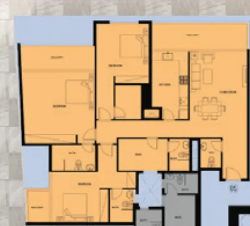 3BR Layout