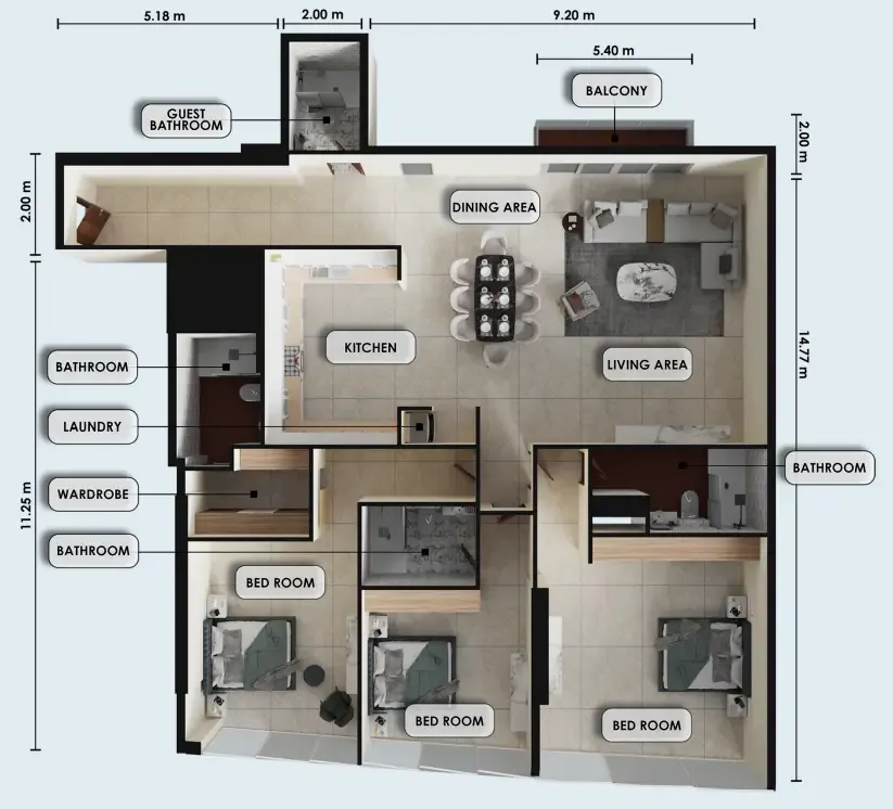 Zenith Group Zenith J1 floor plan