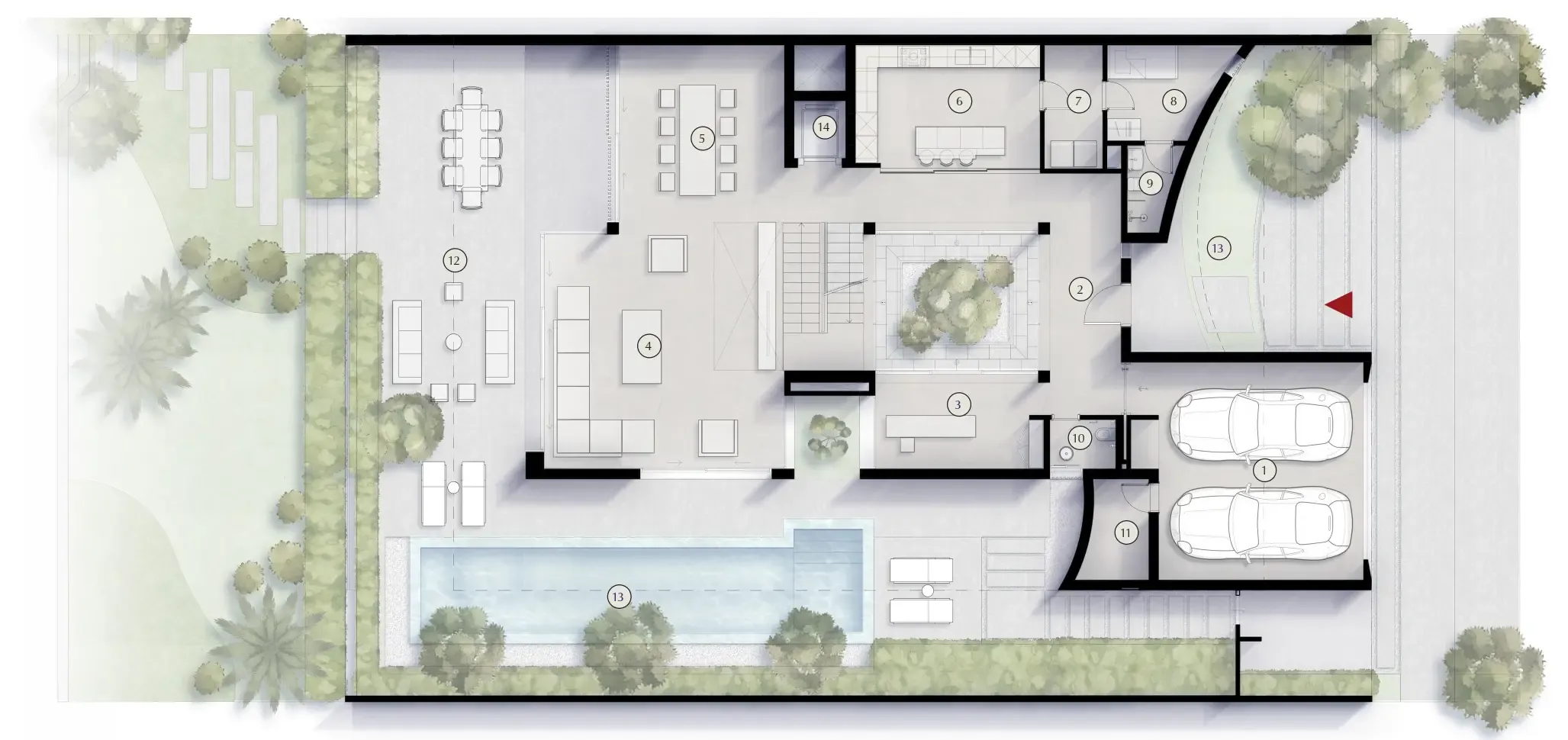 Zaya Developer Lunaya floor plan