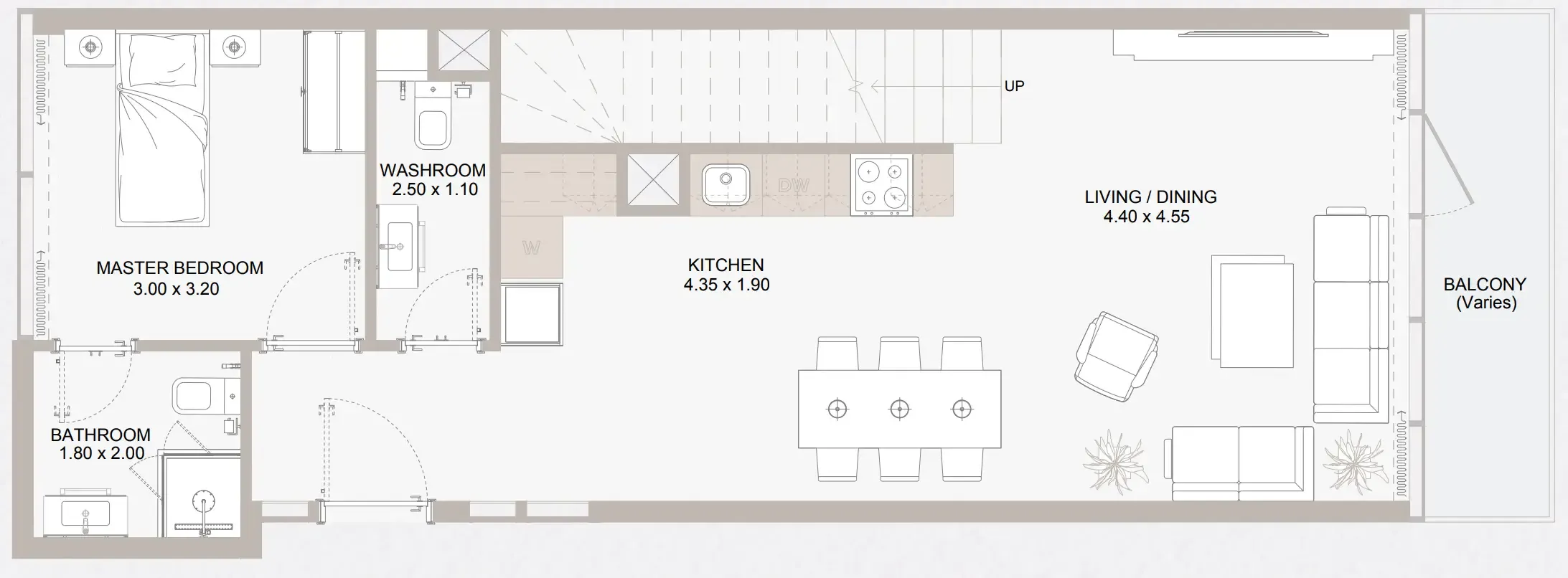 3BR Layout