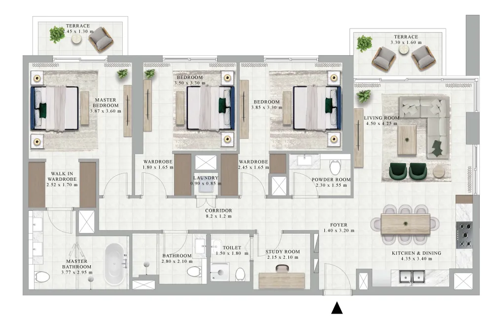 Emaar Golf Hillside floor plan