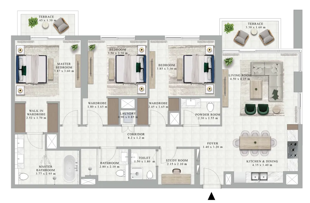 Emaar Golf Hillside floor plan