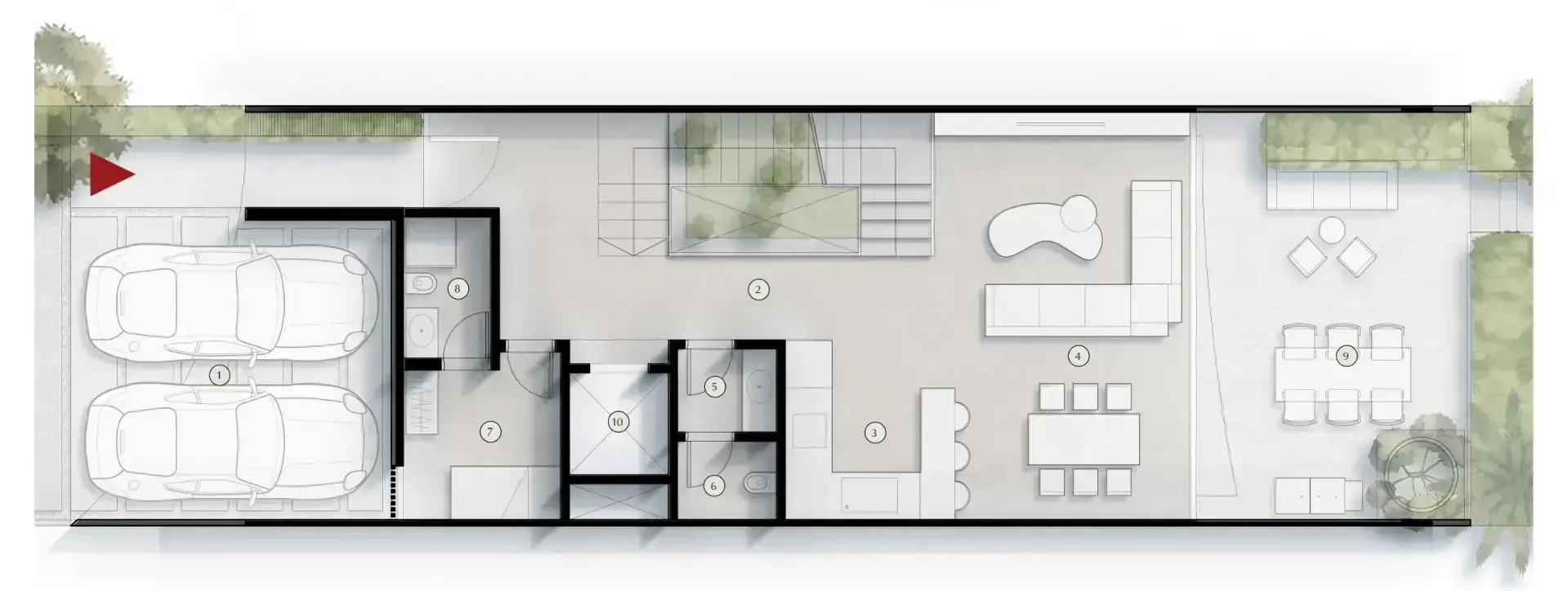 Zaya Developer Lunaya floor plan