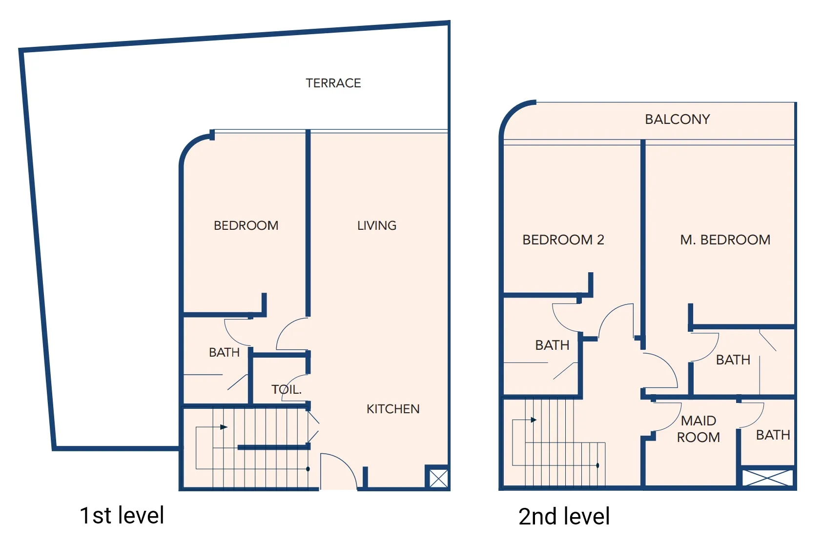 3 bedrooms floor plan